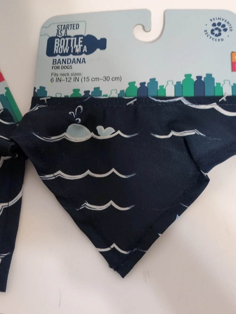 NWT Petco Eco Pet Bandana Lot 5 Pack Small Extra Small Nautical Whale Sailboat